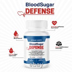 Official Blood Sugar Defense Advanced Blood Sugar Formula 10Bottle, 600 Capsules