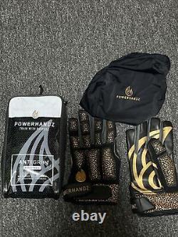 POWERHANDZ Weighted Anti-Grip Basketball Gloves BRAND NEW Trainer Gloves