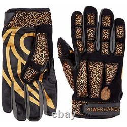 POWERHANDZ Weighted Anti-Grip Basketball Gloves for Ball Handling Improved Dr