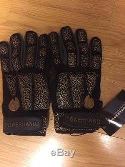 POWERHANDZ Weighted Anti Grip Football Gloves X-Large