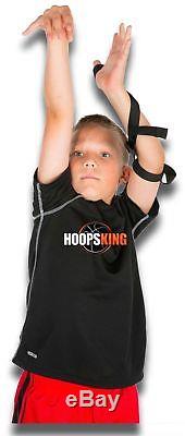 Perfect Jump Shot Strap Team Pack (10 Straps), Basketball Training Aid for Be