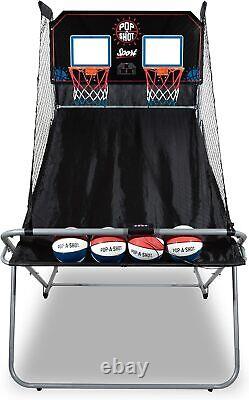 Pop-A-Shot Dual Shot Sport Arcade Basketball Fun at Home Paddle Scorin