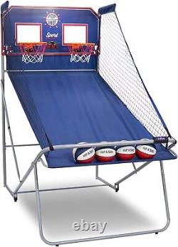 Pop-A-Shot Dual Shot Sport Arcade Basketball Fun at Home Paddle Scoring