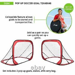 Pop Up Soccer Goal 72x48x48
