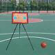 Portable Basketball Coaching Board Triangle Bracket Stand Tactical Display Board