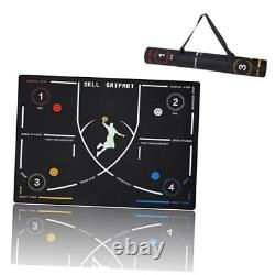 Portable Basketball Footwork Training Mat, Agility Footstep Training Mat