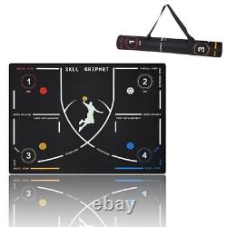 Portable Basketball Footwork Training Mat, Agility Footstep Training Mat