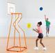 Portable Basketball Hoop 6' Height With Automatic Ball Return