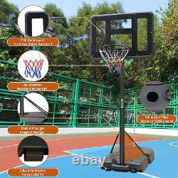 Portable Basketball Hoop Height Adjustable basketball hoop stand 6.6ft 10ft