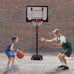 Portable Basketball Hoop System Goal Stand Height Adjustable Kids Tarin Outdoor