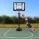 Portable Basketball Hoop System Goal Stand Height Adjustable Outdoor Kids Tarin