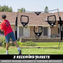 Portable Football Passing Net Quick Setup for Efficient Practice Sessions