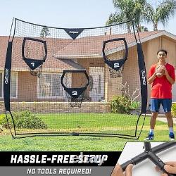 Portable Football Passing Net Quick Setup for Efficient Practice Sessions