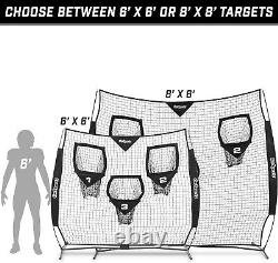 Portable Football Passing Net Quick Setup for Efficient Practice Sessions