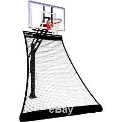 Portable Rolbak Training Gold Basketball Guard Barrier Net Rebounding System New