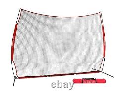 PowerNet 12 ft x 9 ft Sports Barrier Net 108 SqFt of Protection Safety Ba