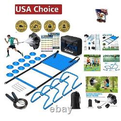 Professional Speed and Agility Training Set Complete Soccer Football Equipment