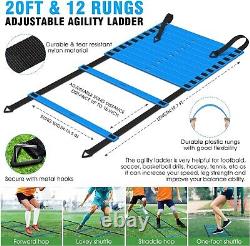 Professional Speed and Agility Training Set Complete Soccer Football Equipment