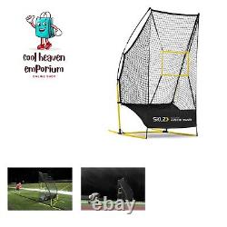 Quickster 4-in-1 Multi-Skill Football Net for Pass, Punt, Kick and Snap Train