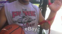 RED PURESHOOTER STRAP/BASKETBALL SHOOTING TRAINER
