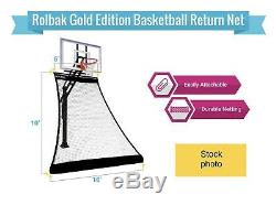 ROLBAK PF510 Gold Basketball Return Net System NIOB