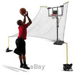 Rapid Fire 2.0 Basketball Return System Shooting Practice Rebounder Netting