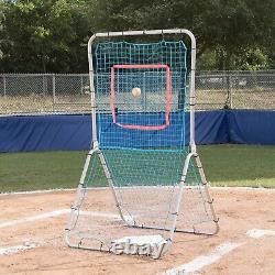 Rebound Pitchback Net Adjustable Training Practice Rebounder