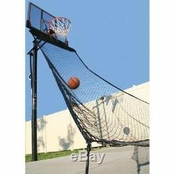 Rebound Roll Back Net Attachment Basketball Practice Ball Return 30lbs Support