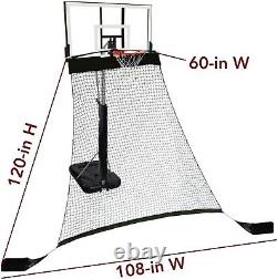 Rebounder Basketball Return System Shooting Practice Heavy Duty Polyester Net