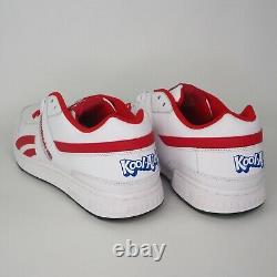 Reebok Pro Legacy Kool Aid 4-711984 Mens Shoes White Red Vintage Sneakers Size 8