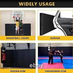 Removable 2 Thick Gym Wall Pad for Wall Mounted Basketball Hoop, Garage, Basement