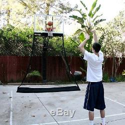Rolbak Gold Foldable Basketball Return Net with 1 Refillable Water Tube, and
