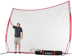 Rukket 12X9Ft Barricade Backstop Net, Indoor and Outdoor Lacrosse, Basketball, S