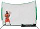 Rukket 12x9ft Barricade Backstop Net, Indoor and Outdoor Lacrosse, Basketball