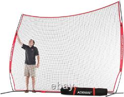 Rukket 12x9ft Barricade Backstop Net, Indoor and Outdoor Lacrosse, Basketball