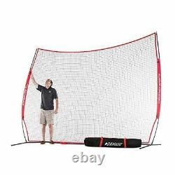 Rukket 12x9ft Barricade Backstop Net Indoor and Outdoor Lacrosse Basketball