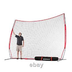 Rukket 12x9ft Barricade Backstop Net, Indoor and Outdoor Lacrosse, Basketball