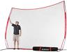 Rukket 12x9ft Barricade Backstop Net, Indoor and Outdoor Lacrosse, Basketball, S