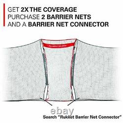 Rukket 12x9ft Barricade Backstop Net Indoor and Outdoor Lacrosse Basketball S