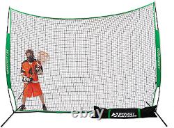 Rukket 12x9ft Barricade Backstop Net, Indoor and Outdoor Lacrosse, Basketball, S