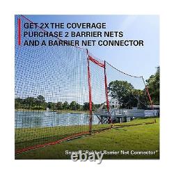 Rukket Barricade Backstop Net, Choose 12x9ft or 16x10ft, Indoor and Outdoor L