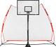 Rukket Basketball Air Defense Return Net Guard and Backstop, Choose 12X13 XL Ret