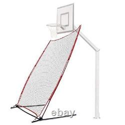 Rukket Basketball Air Defense Return Net Guard and Backstop Hoop Return Net