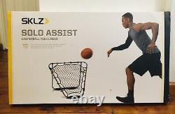 SKLZ Basketball Training Solo Assist Rebounder + SKLZ Shot Spot Training Markers