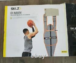SKLZ D-Man Defensive Basketball Trainer Black & Orange Soccer Innovations