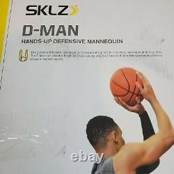 SKLZ D-Man Defensive Basketball Trainer Black & Orange Soccer Innovations