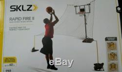 SKLZ RAPID FIRE II Ball Return Basketball Shooting Trainer Rebounder Backstop