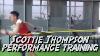 Scottie Thompson Performance Training Using Dominator Performance Training Aid