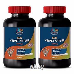 Sexual Aid Supplements Elk Velvet Antler Complex 550mg Saw Palmetto 1000 2B