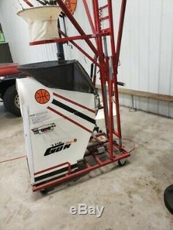 Shoot Away Gun Rebounder Basketball Machine